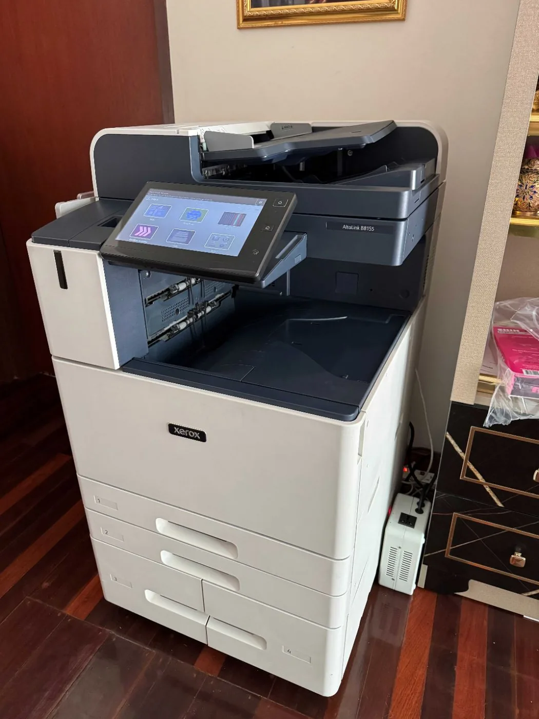เช่าเครื่องถ่ายเอกสาร Xerox AltaLink B8155 — ภาพถ่ายจริงของเครื่องให้เช่า มุมที่ 1