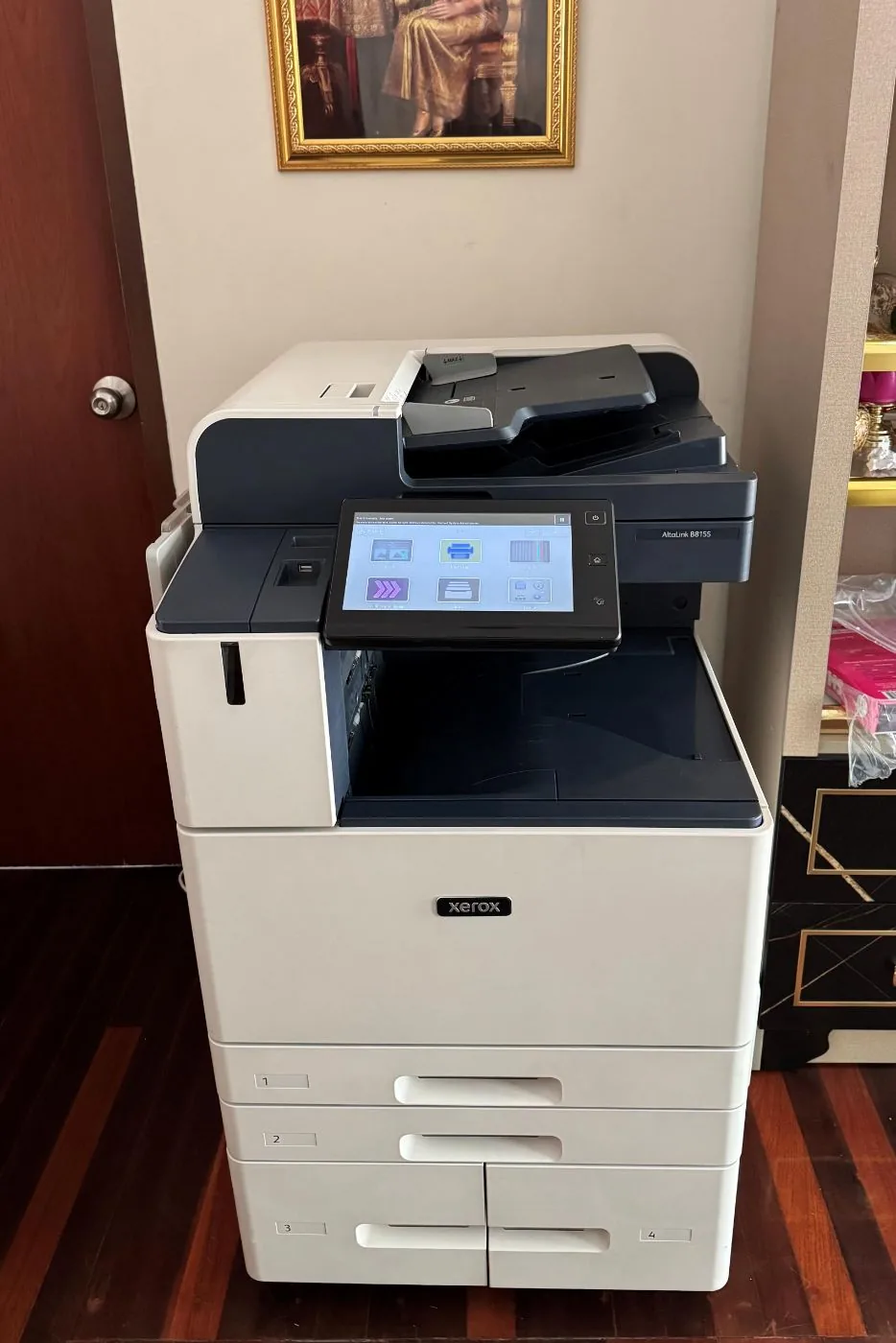 เช่าเครื่องถ่ายเอกสาร Xerox AltaLink B8155 — ภาพถ่ายจริงของเครื่องให้เช่า มุมที่ 2