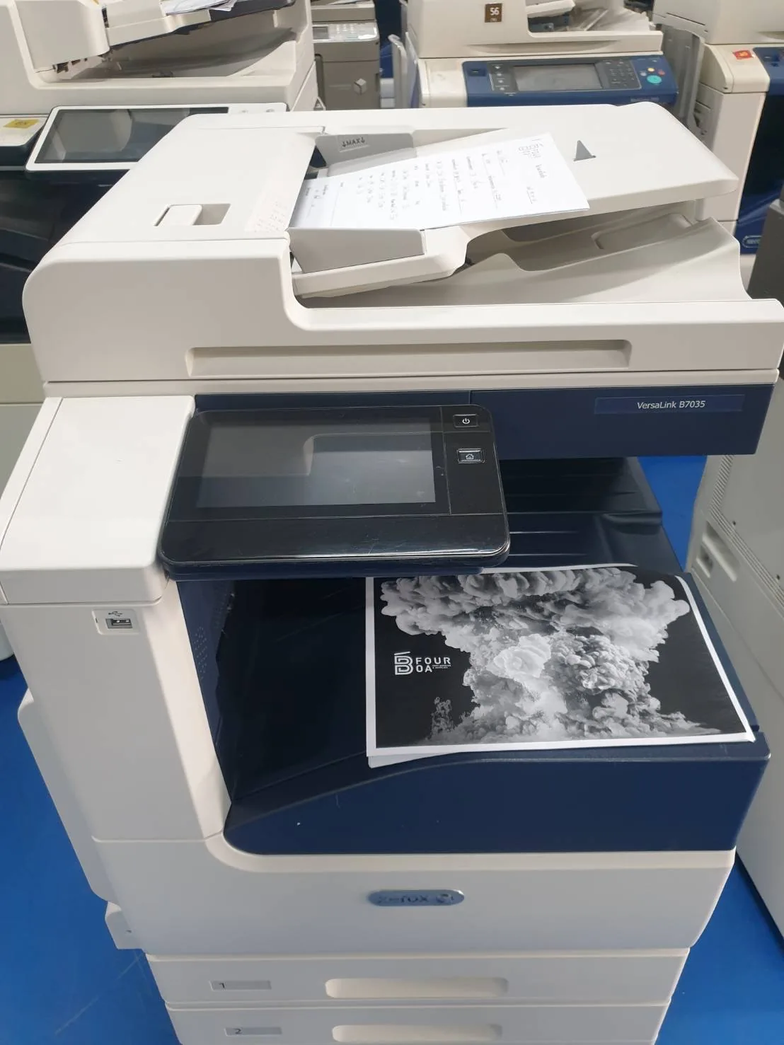 เช่าเครื่องถ่ายเอกสาร Xerox VersaLink 7035 — ภาพถ่ายจริงของเครื่องให้เช่า มุมที่ 4