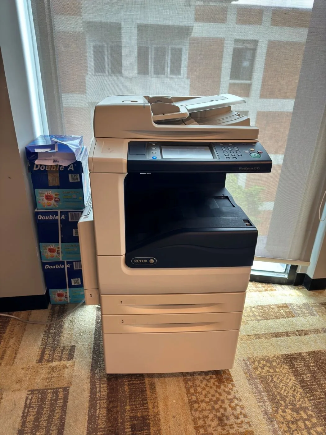 เช่าเครื่องถ่ายเอกสาร Xerox WorkCentre 5335 — ภาพถ่ายจริงของเครื่องให้เช่า มุมที่ 3